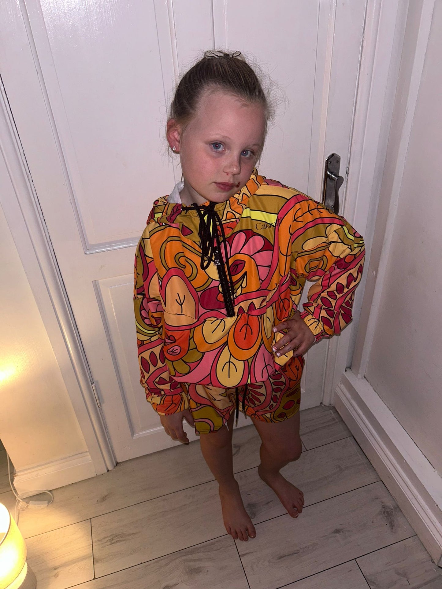 Caloranti Kids Paisley Windbreaker