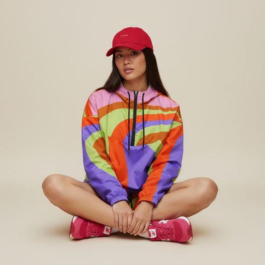 Caloranti Rainbow Bright Windbreaker Instock!